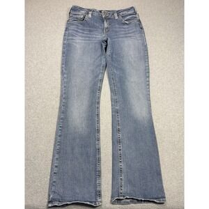 Silver Jeans Womens 30x33 Avery Bootcut Midrise Denim Light Wash